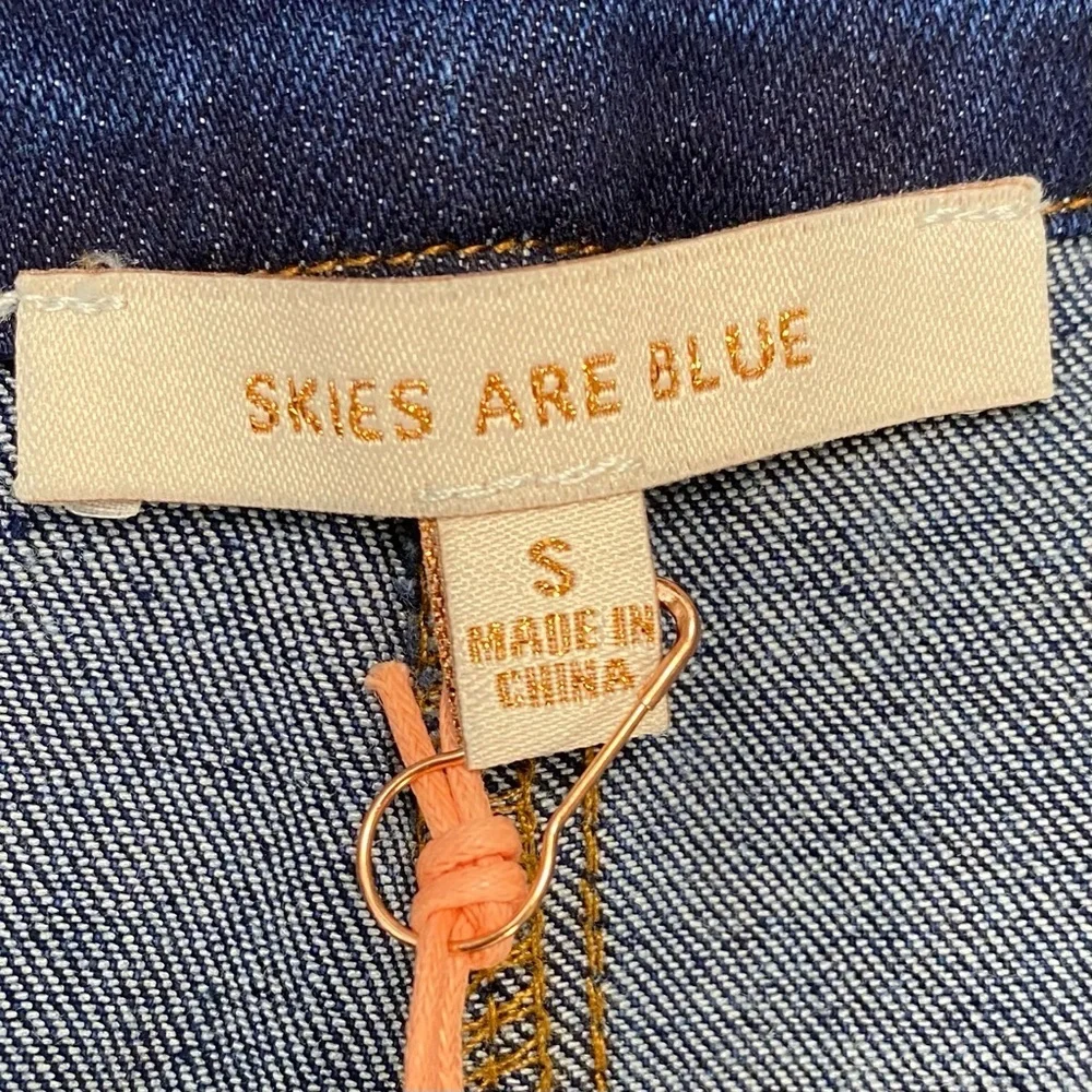 Skies Are Blue NWT Carpenter Utility Jeans, Size Small - Picture 9 of 11
